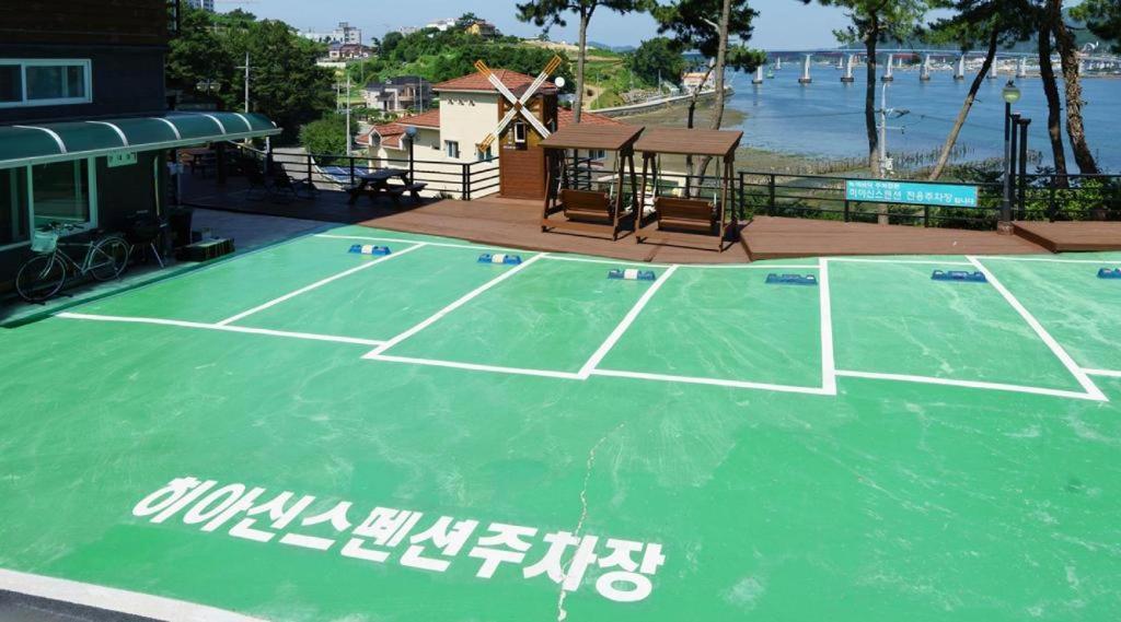 ไฮซินท์ เพนชั่น Villa ทงยอง ภายนอก รูปภาพ
